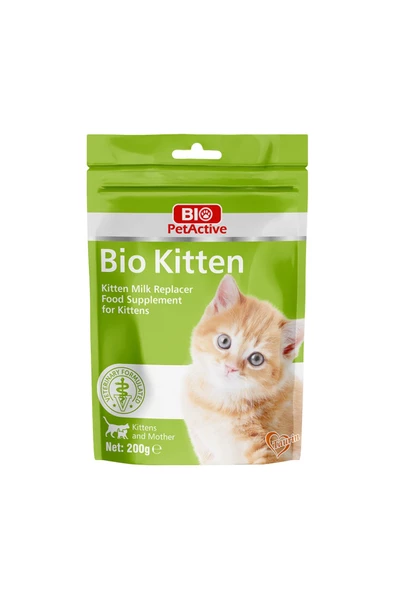 Bio PetActive Bio Kitten Milk Yavru Kedi Süt Tozu 200gr + Biberon 100ml - 2