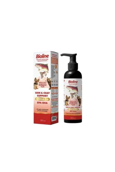 Astra Market Bioline Deri ve Tüy Bakımı Destekleyici Kedi ve Köpek Somon Yağı - Lisinya - 2