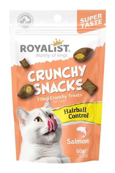 Royalist ROYALİST CRUNCHY SNACKS SALMON HAİRBALL CONTROL - 2