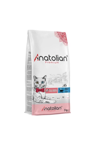 Anatolian premium Adult Salmon Somonlu Yetişkin Kedi Maması 2 Kg