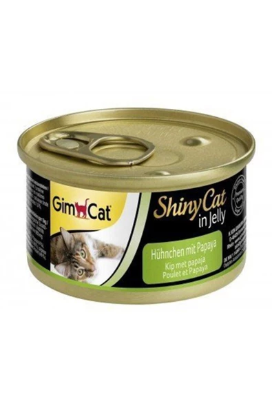 Gimcat Shinycat Tavuklu Papayalı 70gr