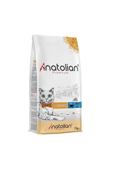 Anatolian premium Adult Chicken Yetişkin Tavuklu Kedi Maması 2 Kg