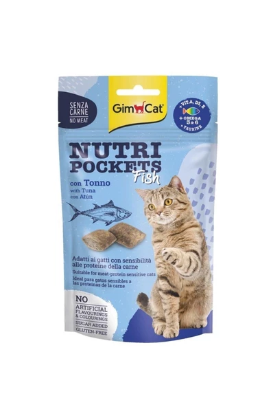 Gimcat Kedi Ödül Tableti Np Fish With Tuna 60 gr