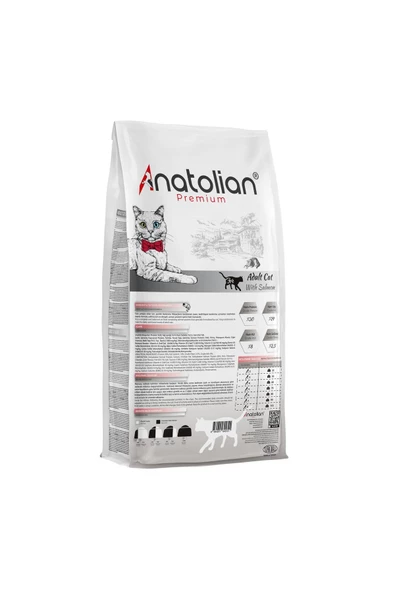 Anatolian premium Adult Salmon Somonlu Yetişkin Kedi Maması 2 Kg - 2