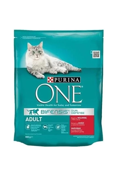 Purina One Adult Sığır Etli Kuru Kedi Maması 800 gr
