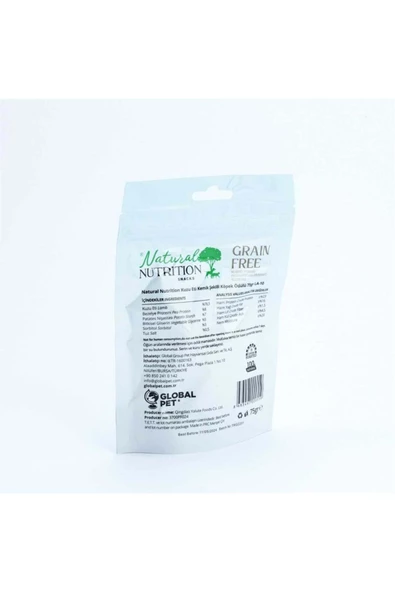 Natural Nutrition Snacks Kuzu Eti Kemik Şekilli Köpek Ödülü 75 gr - 3