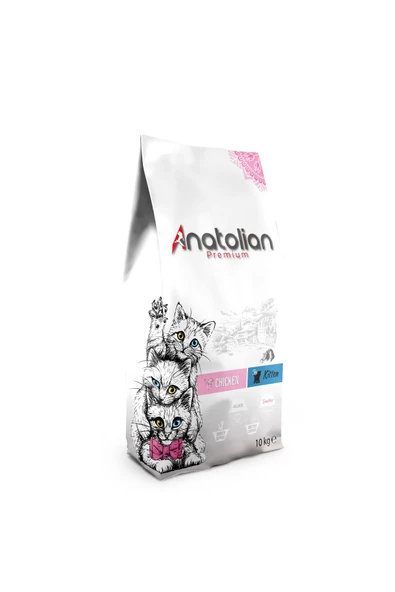 Anatolian premium Tavuk Etli Yavru Kedi Maması 10 Kg
