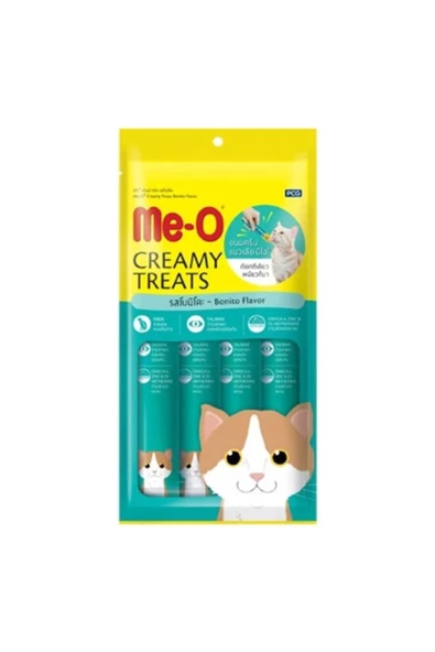 me-o Creamy Palamut Etli Tamamlayıcı Mama 4'lü
