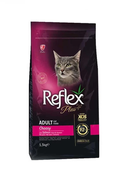 Reflex Plus Choosy Somonlu Kedi Maması 1,5 Kg
