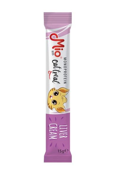 MİO Mio Kedi Ödül Krema - Ciğerli 4'lü paket x 15 - 2