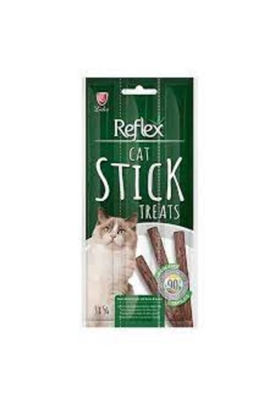 Reflex Stick Av Hayvanlı Ve Kaz Etli Tahılsız Kedi Ödül Çubuğu 3x5 gr - 2