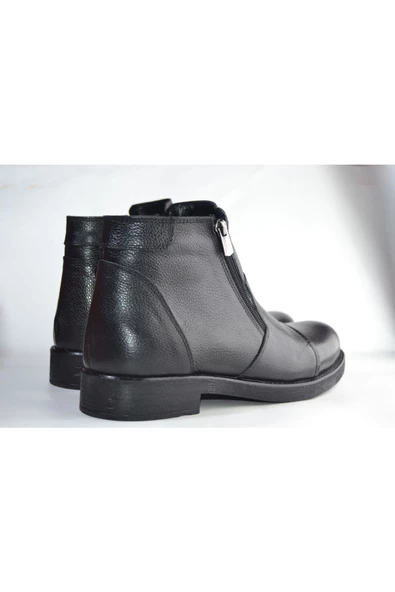 hakiki deri erkek bot kalite bot rahat bot trend bot kışlık deri bot kürklü bot - Resim 2