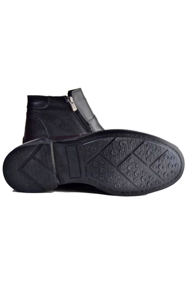 hakiki deri erkek bot kalite bot rahat bot trend bot kışlık deri bot kürklü bot - Resim 4