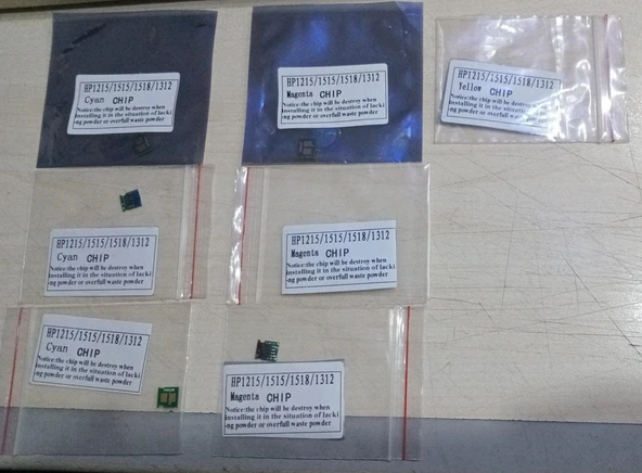 HP 1215 / 1312 / 1515 / 1518 CHİP (YELLOW / SARI) - 2
