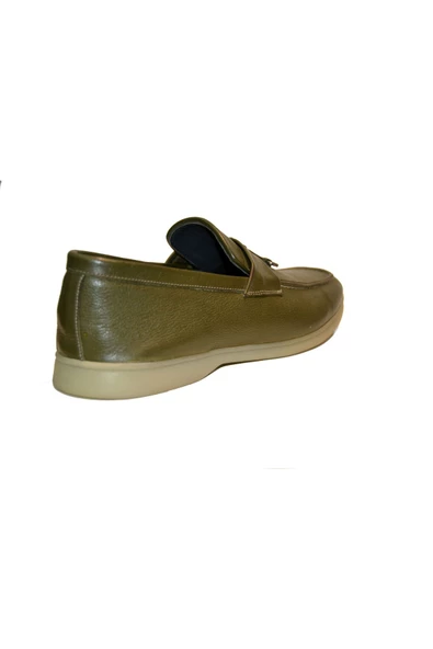 Hakiki deri erkek ayakkabı - Resim 6