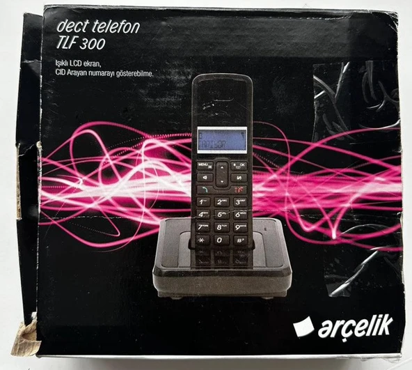 ARÇELİK TLF300 DECT TELEFON TELSİZ TELEFON