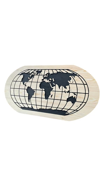 Ahşap Duvar Tablosu, Ahşap 3D Duvar Tablo - 4