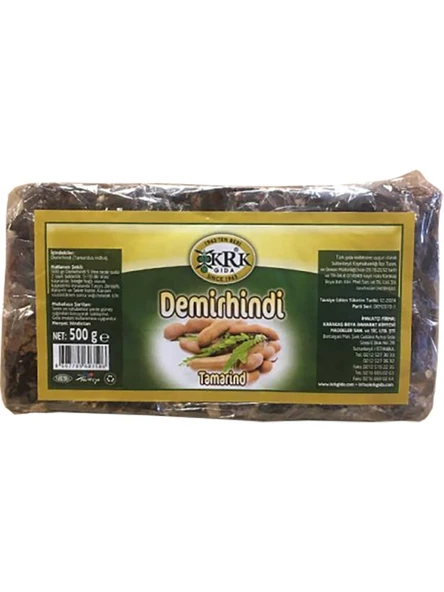 KRK Demirhindi 1 kg Katkısız Doğal