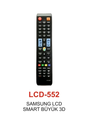 Samsung Source LCD Büyük Tv Kumandası - LCD 552 - 3