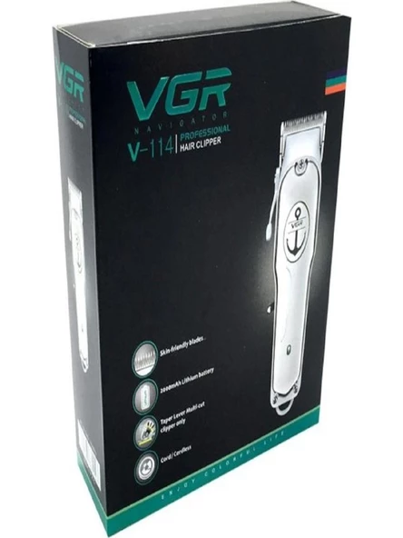 Vgr V114 Şarjlı Profesyonel Saç Sakal Tıraş Makinesi - 5