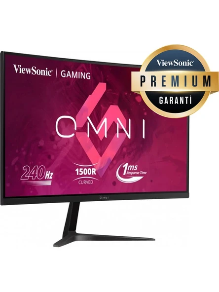 ViewSonic VX2719-PC-MHD 27" 1ms Full HD Curved 240 Hz Oyuncu Monitörü