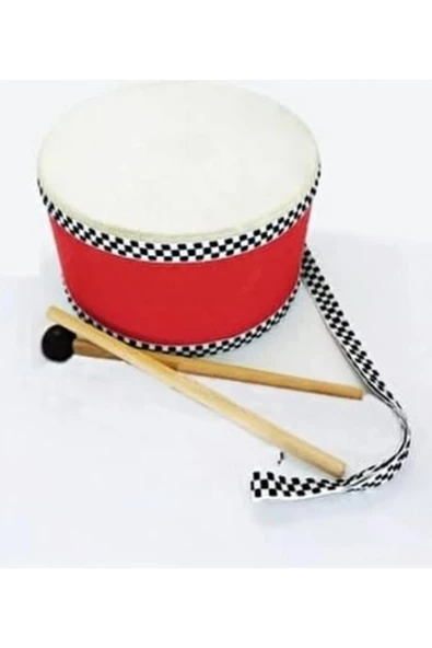19 Cm Boyun Askılı El Davulu Çocuk Davulu - 2
