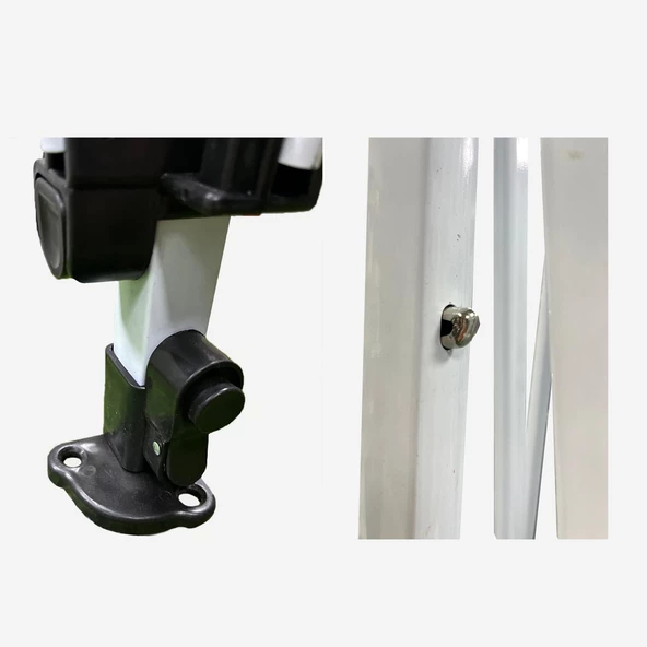 YekOutdoor Profesyonel 3x3 Otomatik Gazebo Çardak İskeleti - 4