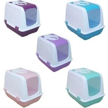 Şenyayla Kapalı Kedi Tuvaleti 37*40*40 cm - Resim 2