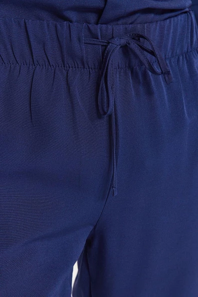 Erkek Pamuk Polyester Gömlek Yaka Uzun Kol Regular Fit Ekose Dokuma Pijama Takımı - 4