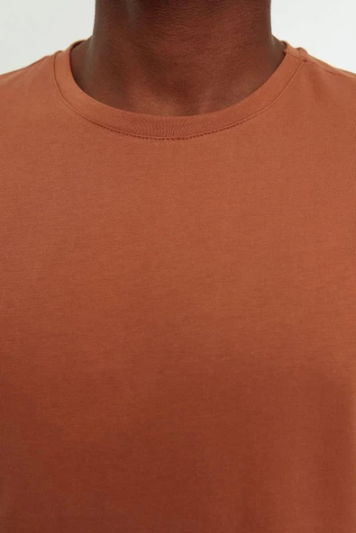 Erkek %100 Pamuk Bisiklet Yaka Kısa Kol Renk Bloklu Pijama Takımı - 4