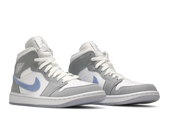 Nike Air Jordan 1 Mid Grey Blue