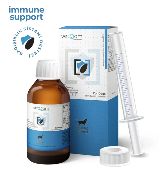 vetQom Köpek Immune Support  Bağışıklık Sistemi Desteği 120 ml. - 1