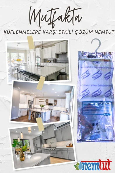 Nem Tutucu Giderici Rutubet Emici Kötü Koku Giderici Küf Ve Korozyon Önleyici 1 Kutu 2 Paket 1 Kg - Resim 3