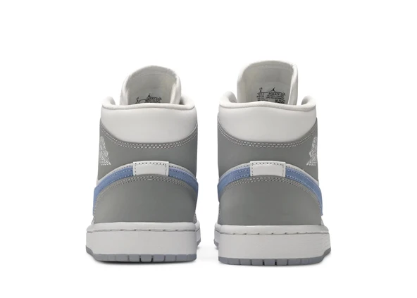 Nike Air Jordan 1 Mid Grey Blue - 3