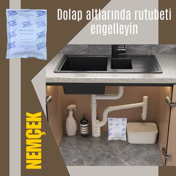 Nem Rutubet Korozyon Buhar Terleme Çekici Alıcı Tutucu Giderici Önleyici (5 PAKET) 1000 gr - 2