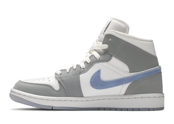 Nike Air Jordan 1 Mid Grey Blue - 2