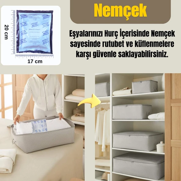 Rutubet Nem Korozyon Buhar Terleme Çekici Alıcı Tutucu Giderici Önleyici (10 PAKET) 2500 gr - Resim 5