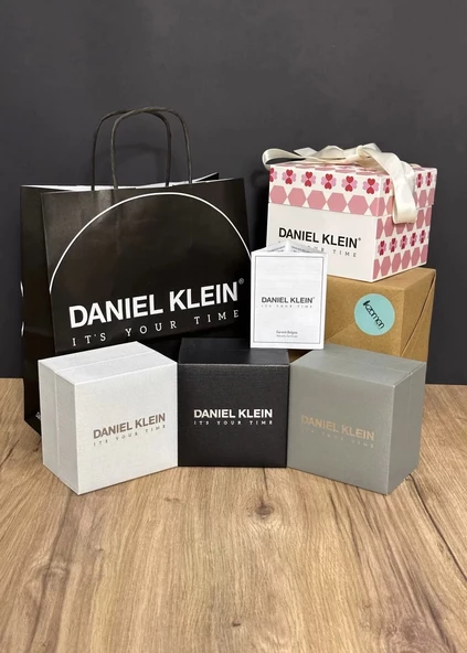 Daniel Klein Orijinal 2 Yıl Garantili Su Geçirmez Çelik Kordon Fonksiyonlu Erkek Kol Saati - Resim 3