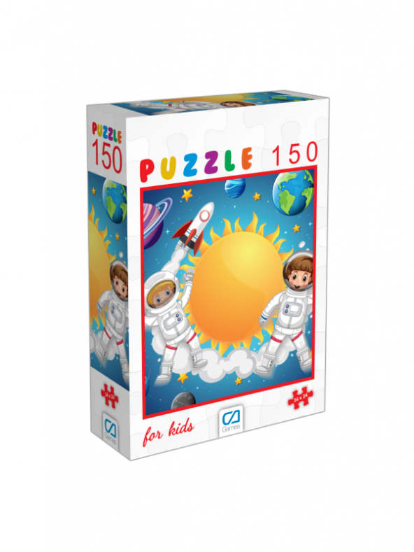 Ca Games 150 Parça Puzzle Uzay 24x34cm CA-6105