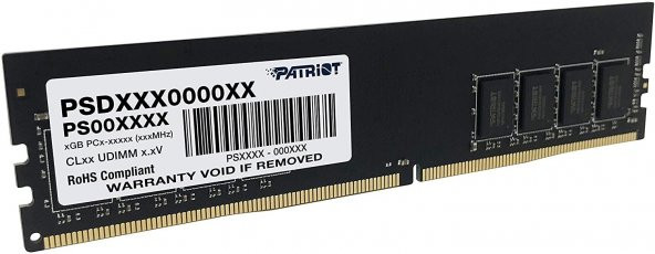 PATRIOT 16GB (16GBx1) 3200MHz DDR4 SINGLE Signature Masaüstü Ram PSD416G32002 - 2
