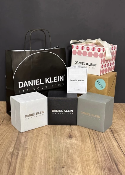 Daniel Klein Çelik Kordon Fonksiyonlu Siyah Erkek Kol Saati - Resim 3