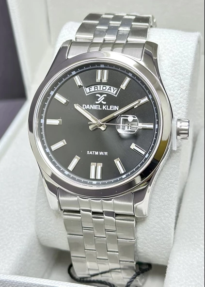 Daniel Klein Orijinal 2 Yıl Garantili Su Geçirmez Çelik Kordon Erkek Kol Saati ürün görseli 1
