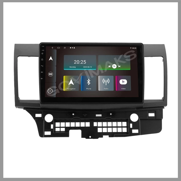 GOVİMAKS  MİTSUBİSHI LANCER 2008-2015 6 GB RAM 128 GB HAFIZA ANDROID MULTIMEDIA TEYP - 8
