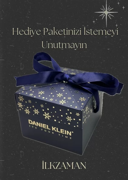 Daniel Klein Orijinal Lacivert Kadran Çelik Kordon Erkek Kol Saati ILK10768N3 - Resim 2