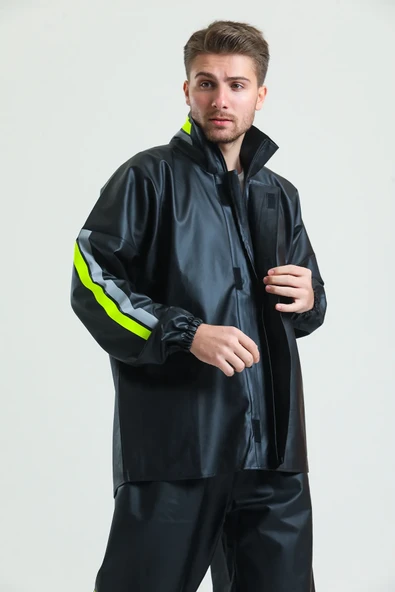 T Rain Motorcu Kurye Yağmurluğu Su Geçirmez - 6