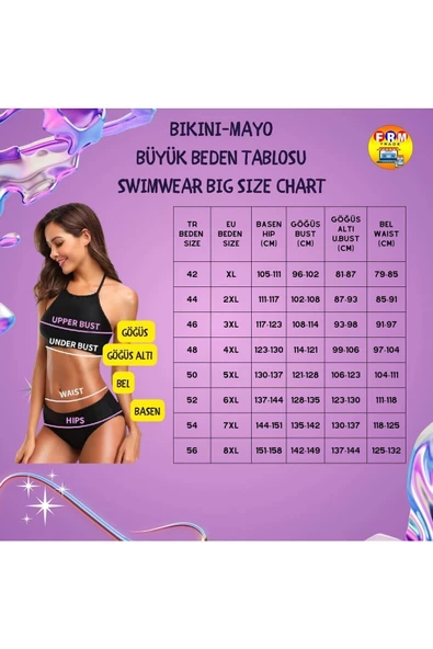 Büyük Beden Destekli Toparlayıcı Askılı Derin V Yaka Mavi Derin Cut-Out Bağlamalı Mayo - 5