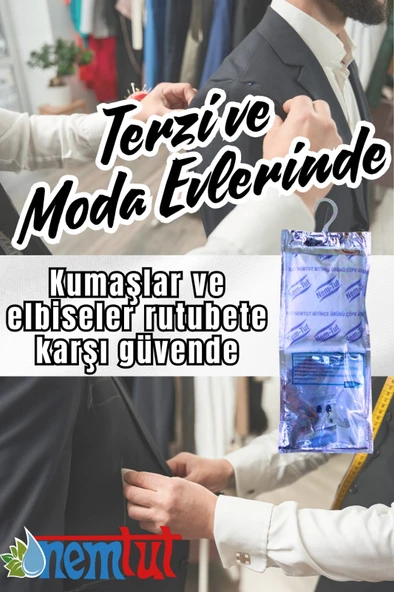 Rutubet Giderici Nem Emici Koku Küf Ve Korozyon Önleyici 10 Kutu 20 Paket 10 Kg - Resim 4