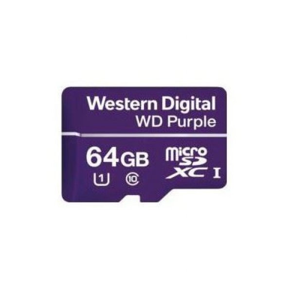 WD Purple SC QD101 Ultra Endurance microSD Card WDD064G1P0C