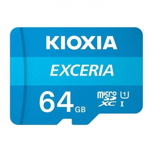 KIOXIA 64GB  EXCERIA MicroSD C10 U1 UHS1 R100 Hafıza kartı LMEX1L064GG2
