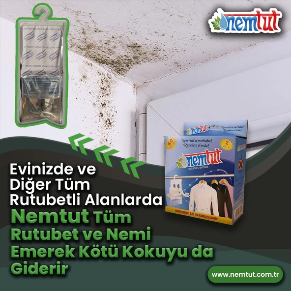 Rutubet Ve Nem Karşı Etkili Koku Küf Ve Korozyon Önleyici 5 Kutu 10 Paket 5 Kg - 2